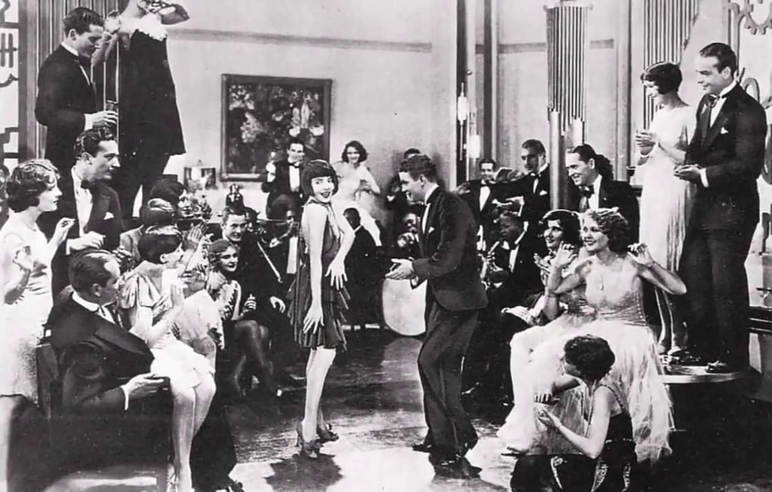 Vintage speakeasy scene